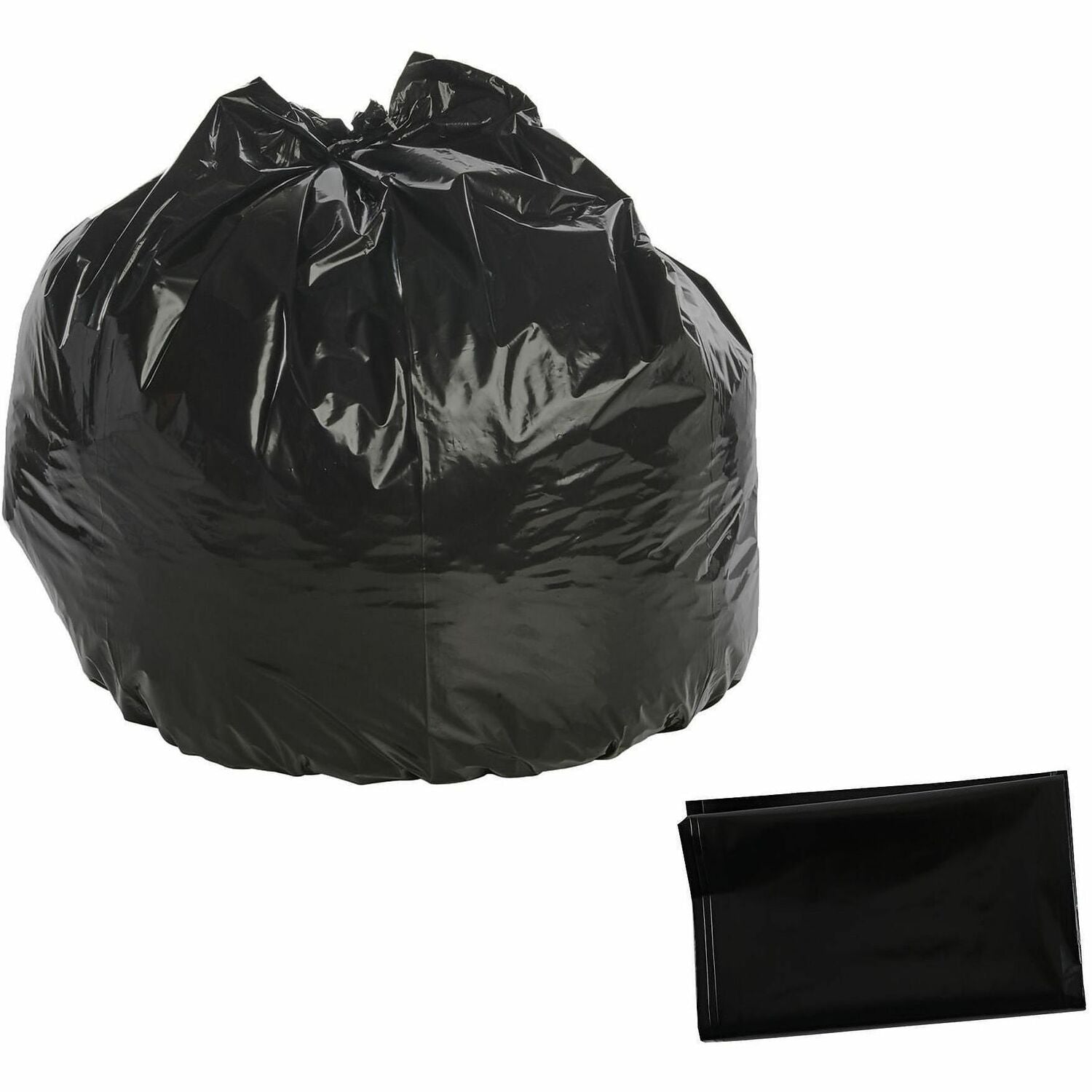 Stout Insect Repellent Trash Bags - 30 gal Capacity - 33" Width x 40" Length - 2 mil (51 Micron) Thickness - Black - Polyethylene - 90/Box - Recycled