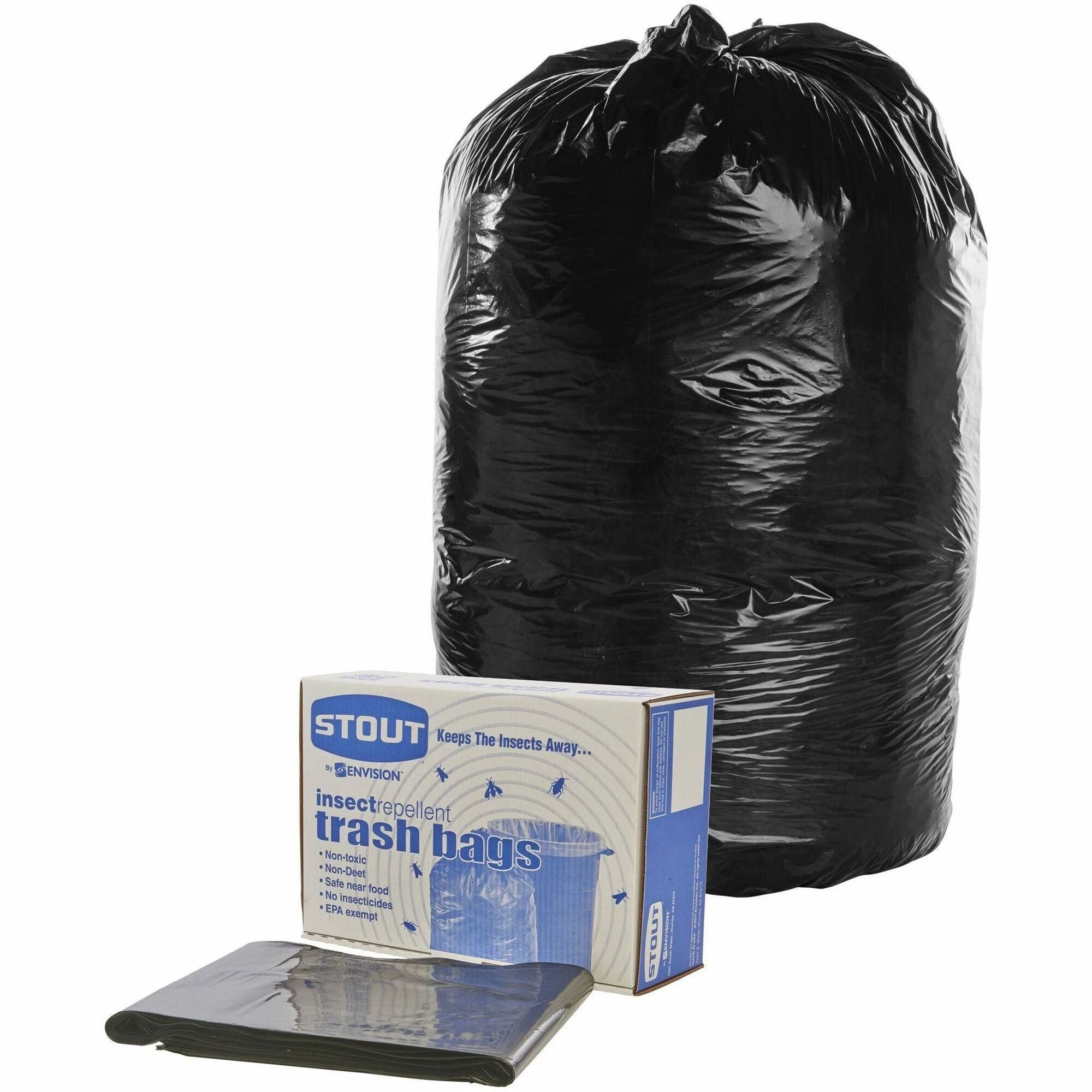 stout-insect-repellent-trash-bags-30-gal-capacity-33-width-x-40-length-2-mil-51-micron-thickness-black-polyethylene-90-box-recycled_stop3340k20 - 1
