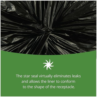 Stout Insect Repellent Trash Bags - 30 gal Capacity - 33" Width x 40" Length - 2 mil (51 Micron) Thickness - Black - Polyethylene - 90/Box - Recycled