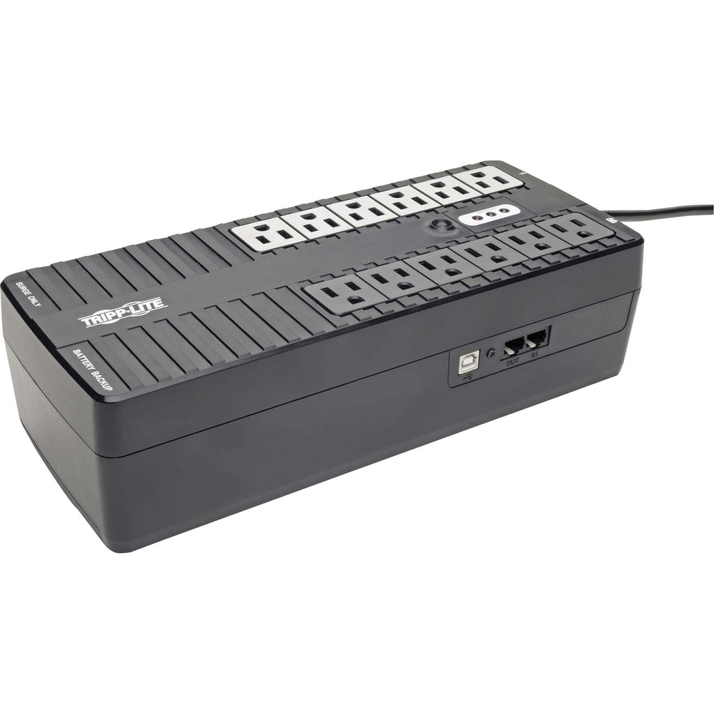 Internet Office Ultra-Compact Desktop Standby UPS, 12 Outlets, 900 VA, 420 J