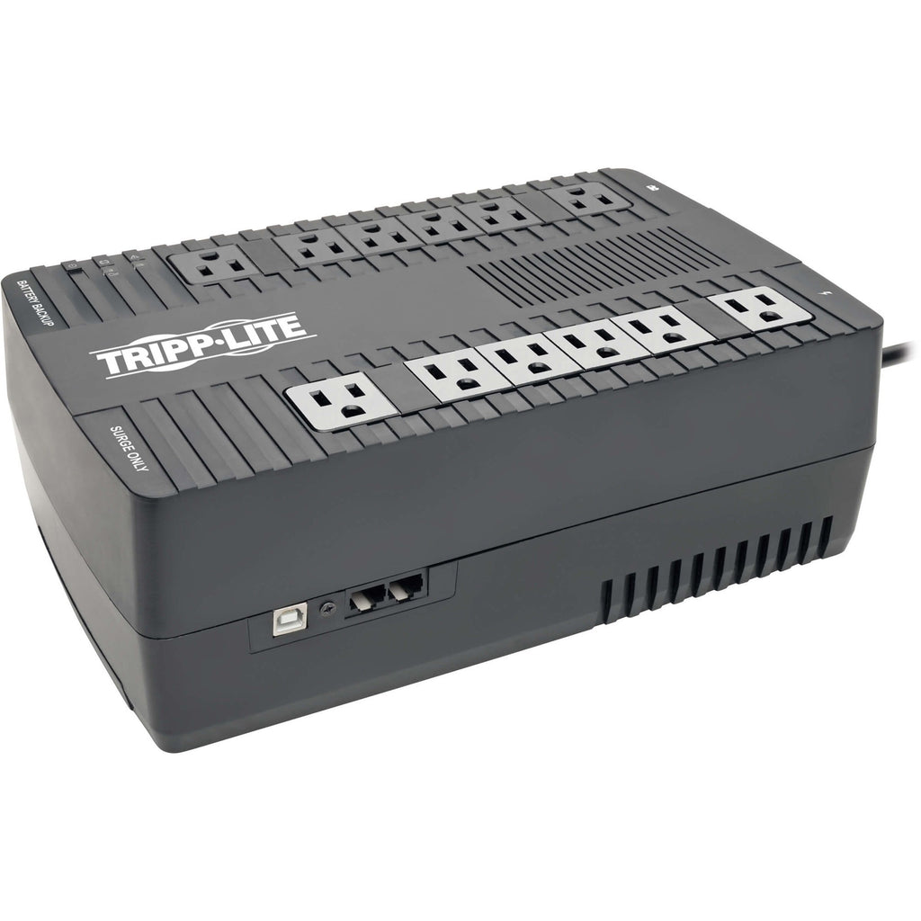 AVR Series Ultra-Compact Line-Interactive UPS, 12 Outlets, 900 VA, 420 J