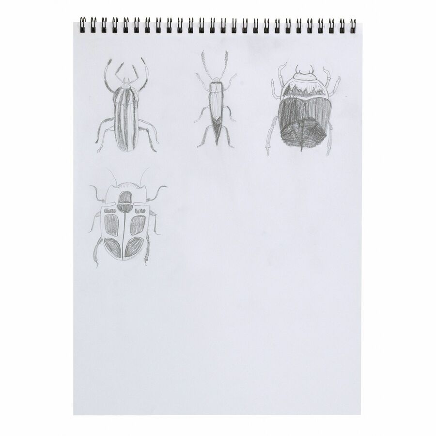 ucreate-medium-weight-acid-free-sketch-books-30-sheets-spiral-9-x-12-white-paper-acid-free-mediumweight-recycled-30-pad_pac4850 - 7