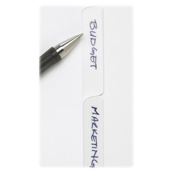 Business Source 3-Ring 8-Tab Indexes - 8 Write-on Tab(s)1.25" Tab Width - 8.5" Divider Width x 11" Divider Length - Letter - 3 Hole Punched - White Divider - White Mylar Tab(s) - Recycled - Reinforced Edges, Punched - 8 / Set - 