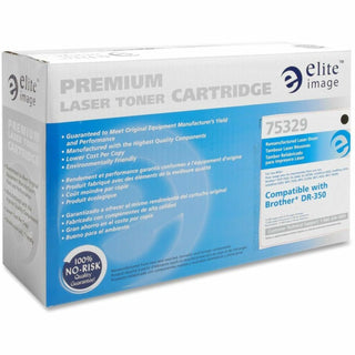 Elite Image Remanufactured Drum Cartridge Alternative For Brother DR350 - Laser Print Technology - 12000 Pages - 1 Each - Black