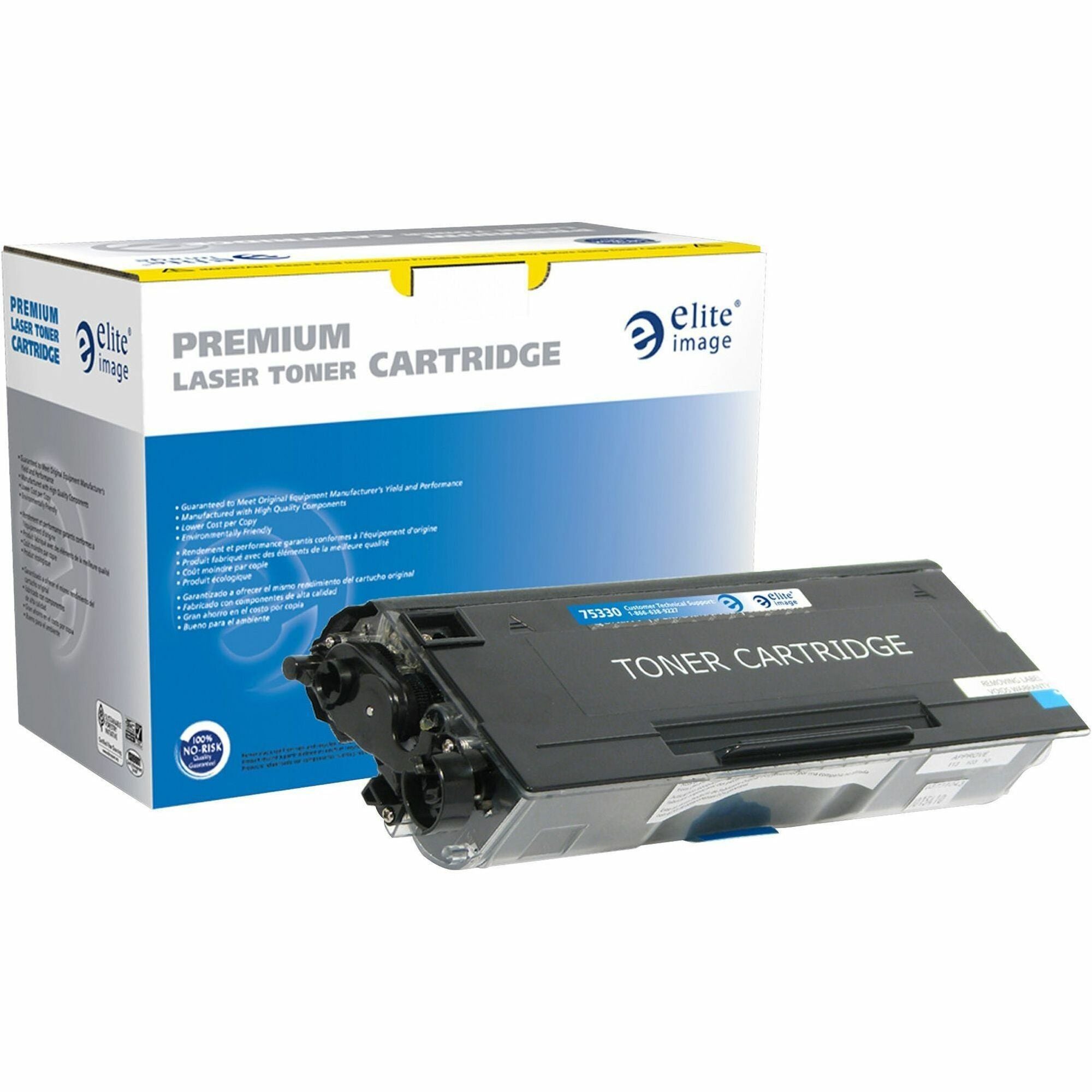 Elite Image Remanufactured Toner Cartridge - Alternative for Brother (TN550) - Laser - 3500 Pages - Black - 1 Each - 