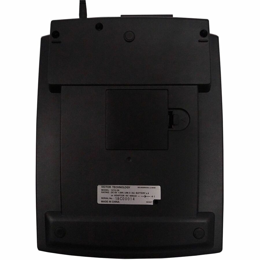 1212-3A Antimicrobial Printing Calculator, Black/Red Print, 2.7 Lines/Sec