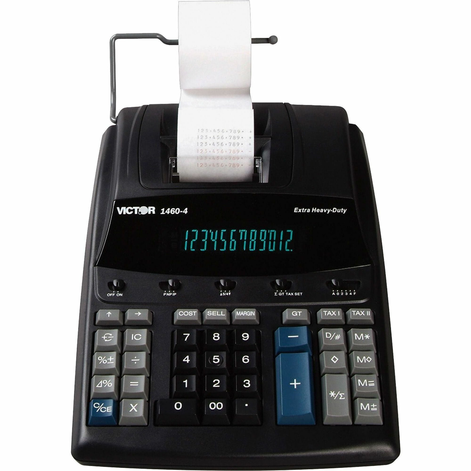 1460-4 Extra Heavy-Duty Printing Calculator, Black/Red Print, 4.6 Lines/Sec
