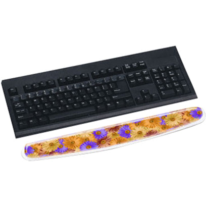 3M Gel Wrist Rest for Keyboard - 2.50" x 18" Dimension - 1 Pack - 