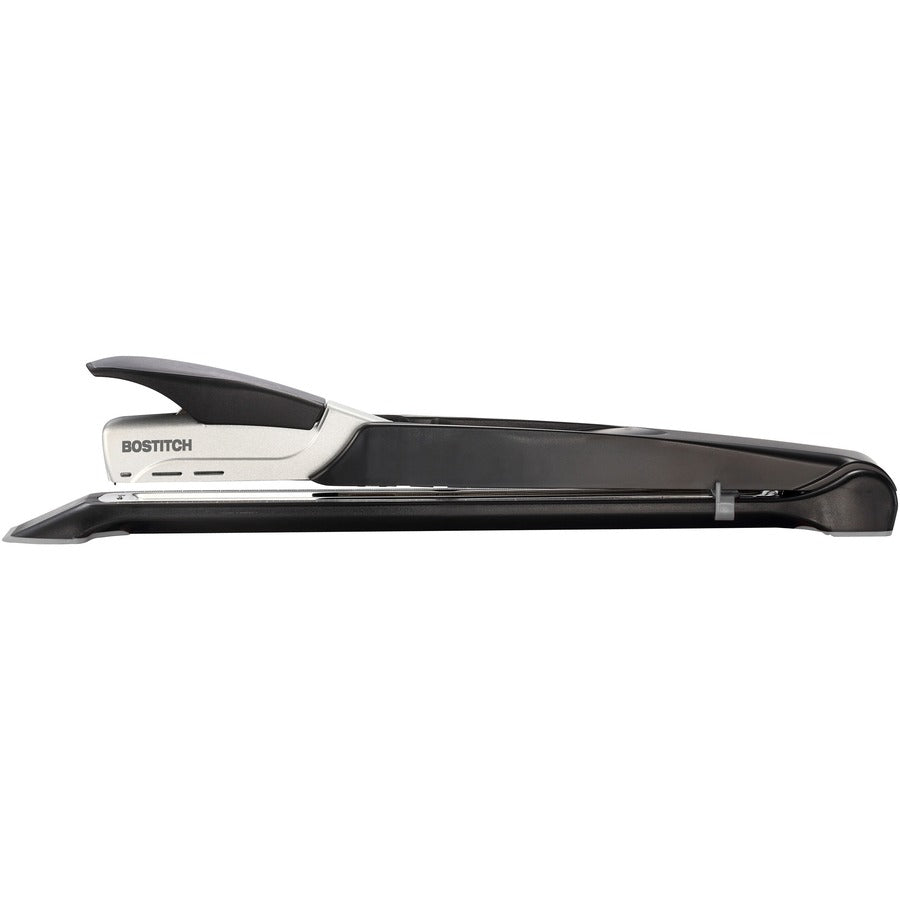 Long Reach Stapler, 25-Sheet Capacity, 12" Throat, Black/Silver