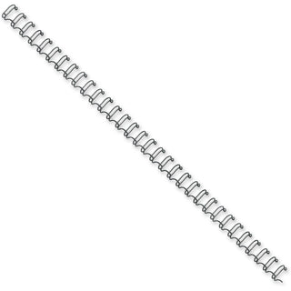 Wire Bindings, 1/4" Diameter, 35 Sheet Capacity, Black, 25/Pack