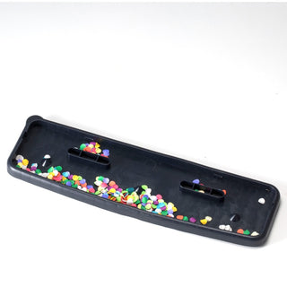 Officemate EZ Lever Adjustable Hole Punch - 3 Punch Head(s) - 15 Sheet of 20lb Paper - 9/32" Punch Size - Silver