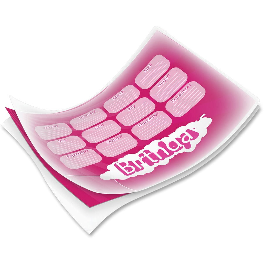 Laminating Pouches, 10 mil, 9" x 11.5", Gloss Clear, 50/Pack