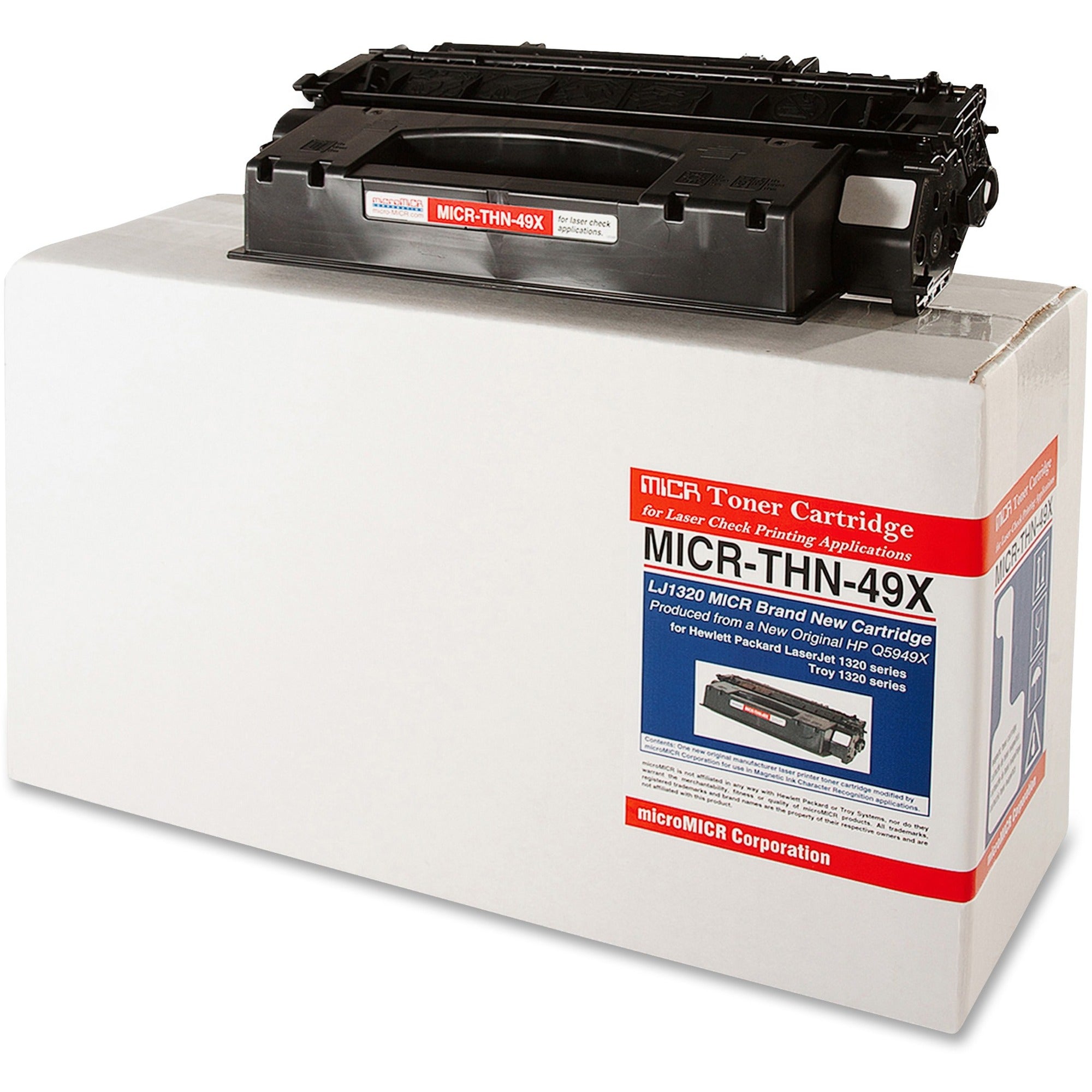 microMICR MICR Toner Cartridge - Alternative for HP 49X - Laser - 6000 Pages - Black - 1 Each - 