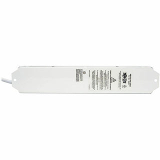 Medical-Grade Power Strip for Patient-Care Vicinity, 6 Outlets, 15 ft Cord, White