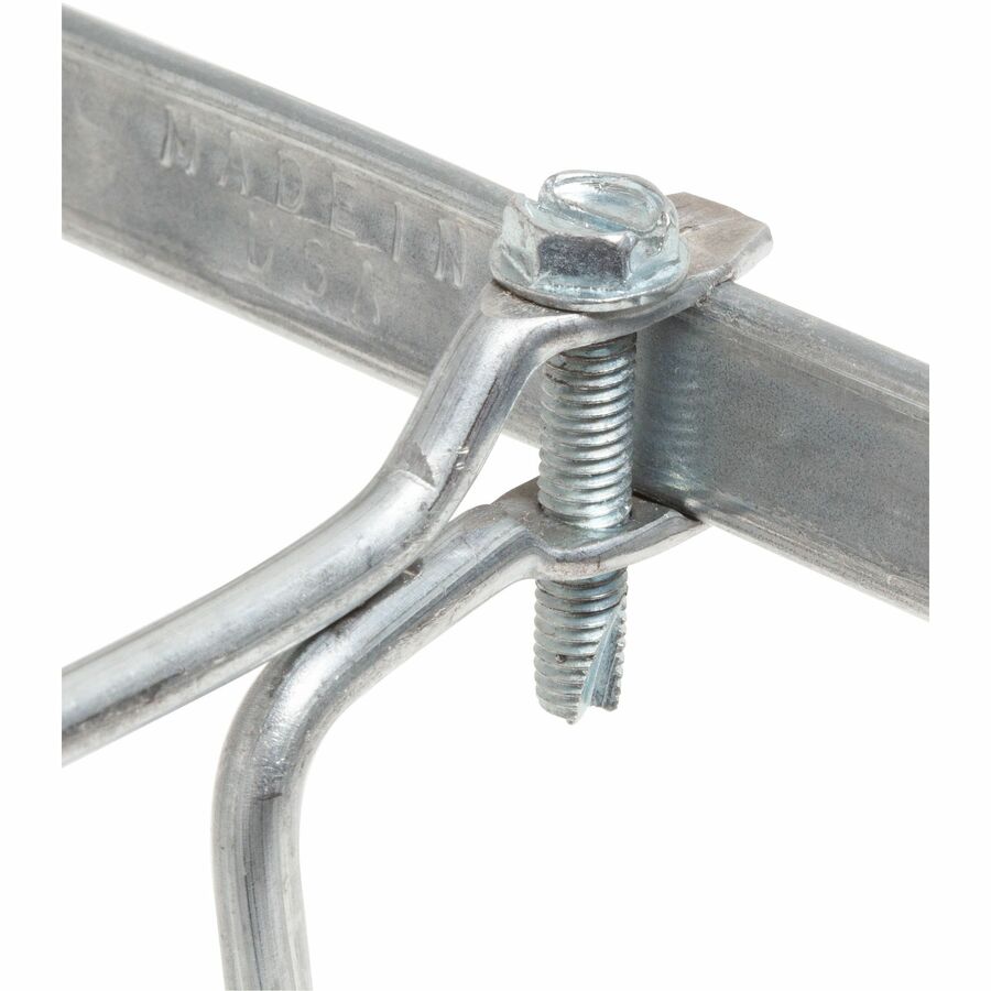 Steel Hanging Folder Drawer Frame, Legal Size, 23" to 27" Long, Gray, 2/Pack