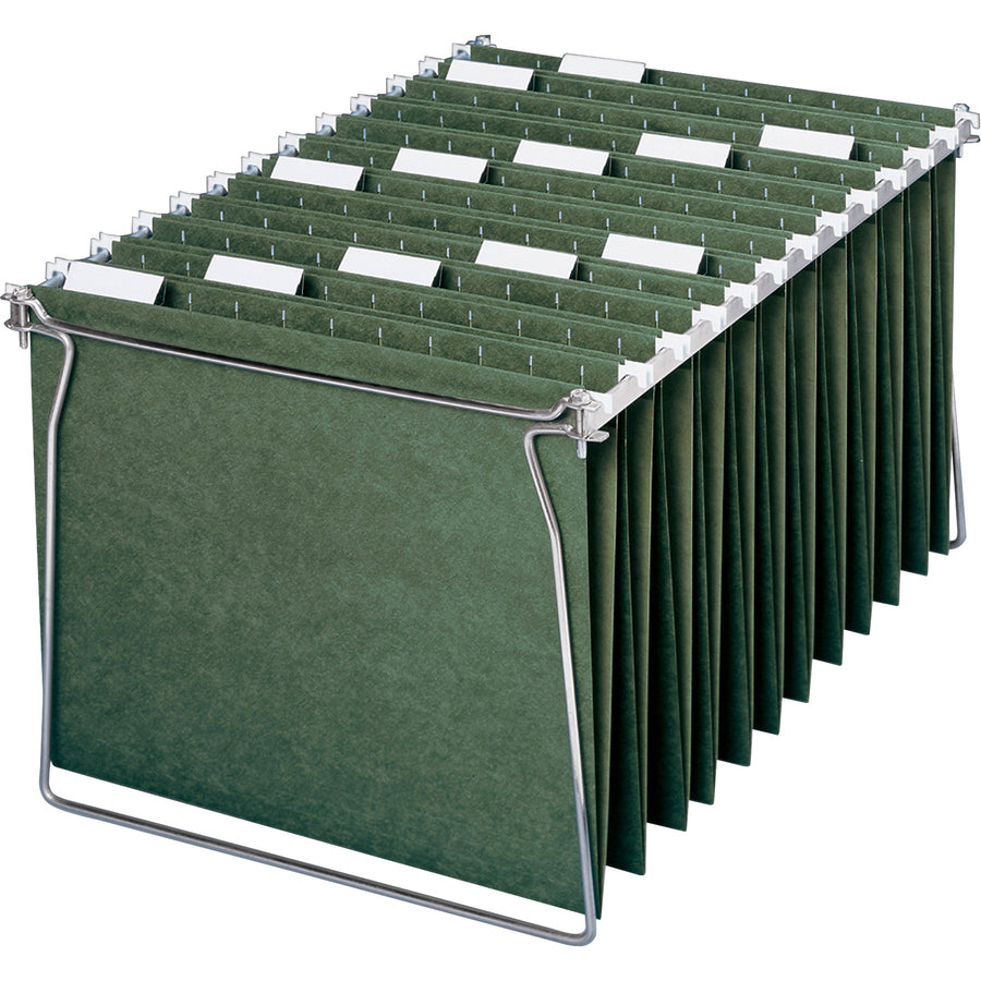 Smead Hanging Folder Frames - Letter - 23"-27" Long - Steel - Gray - 2 / Pack - 