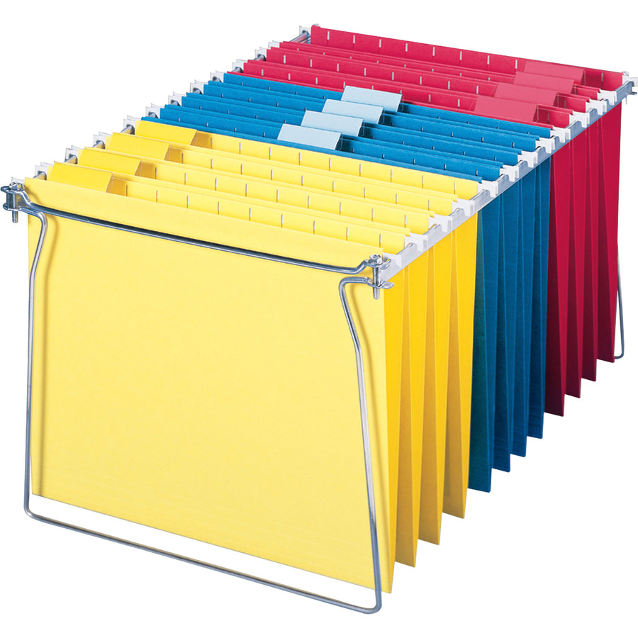 Smead Hanging Folder Frames - Letter - 23"-27" Long - Steel - Gray - 2 / Pack - 
