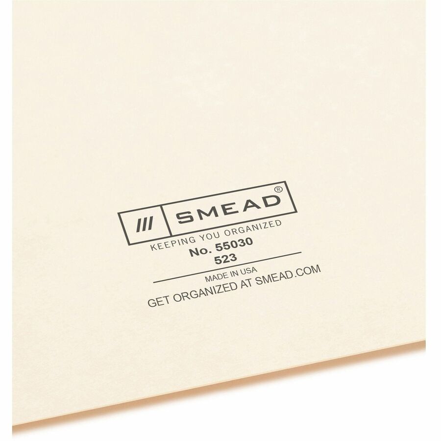 Manila Card Guides, 1/3-Cut Top Tab, Blank, 3 x 5, Manila, 100/Box