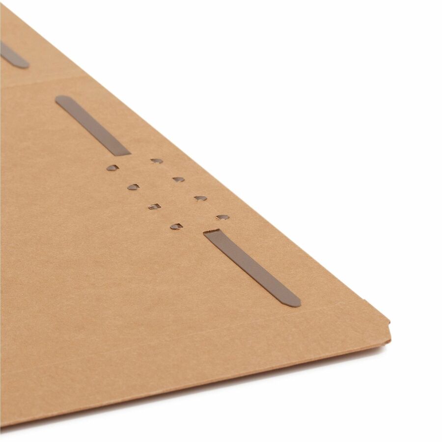 Kraft Fastener Folders, 0.75" Expansion, 2 Fasteners, Letter Size, Kraft Exterior, 50/Box