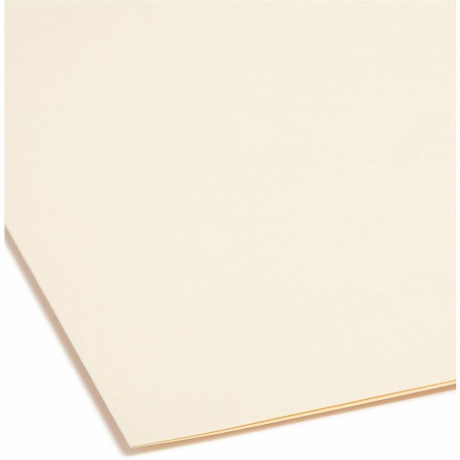 Top Tab Fastener Folders, 1/3-Cut Tabs: Right, 0.75" Expansion, 2 Fasteners, Letter Size, Manila Exterior, 50/Box