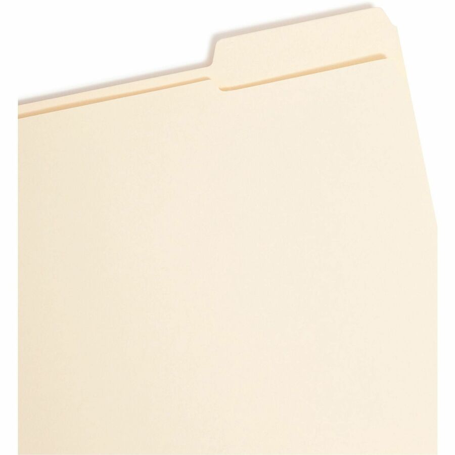 Top Tab Fastener Folders, 1/3-Cut Tabs: Right, 0.75" Expansion, 2 Fasteners, Letter Size, Manila Exterior, 50/Box