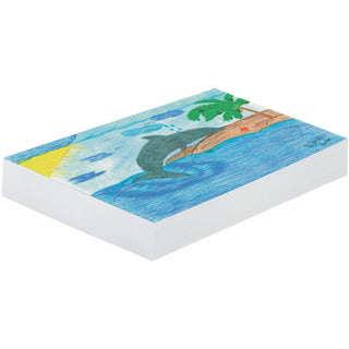 White Newsprint, 30 lb Newsprint Weight, 18 x 24, White, 500/Pack