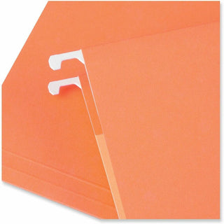 Deluxe Bright Color Hanging File Folders, Letter Size, 1/5-Cut Tabs, Assorted Colors, 25/Box