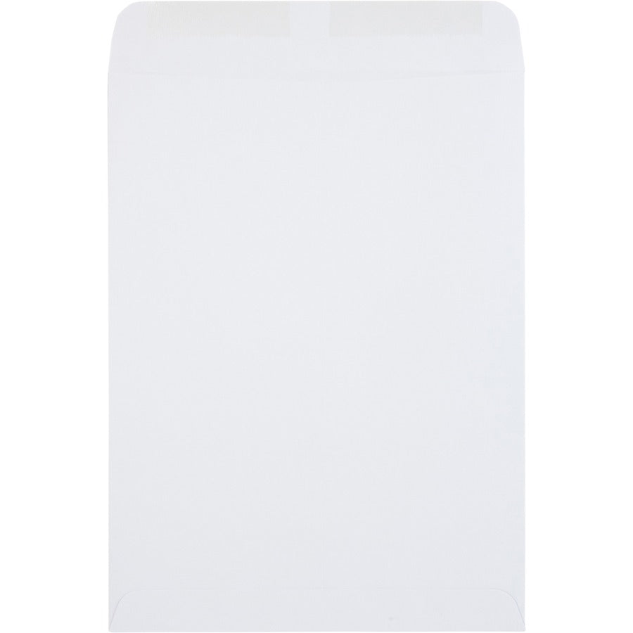 Catalog Envelope, 28 lb Bond Weight Kraft, #10 1/2, Square Flap, Gummed Closure, 9 x 12, Executive Gray, 250/Box