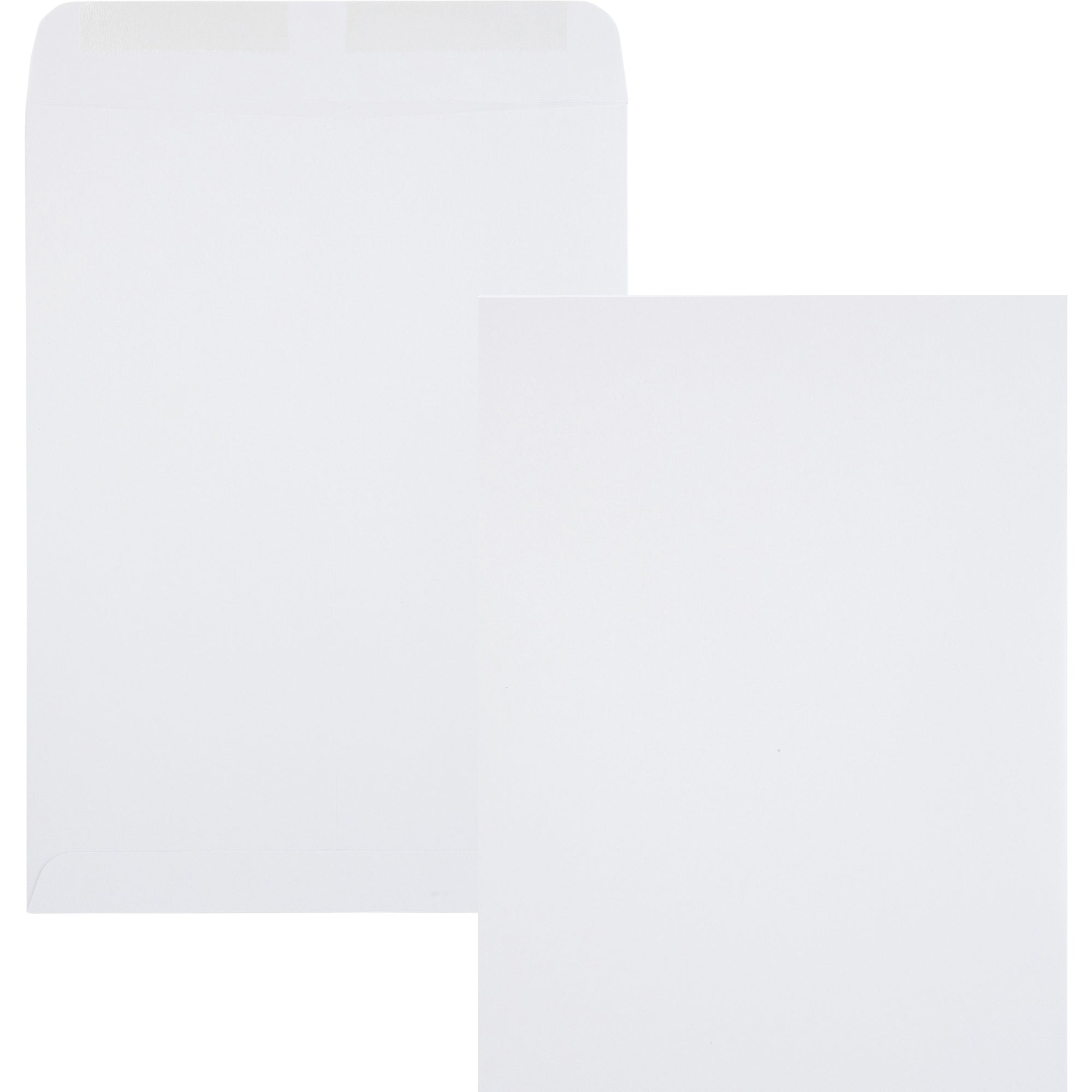 Catalog Envelope, 28 lb Bond Weight Kraft, #10 1/2, Square Flap, Gummed Closure, 9 x 12, Executive Gray, 250/Box