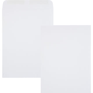 Catalog Envelope, 28 lb Bond Weight Kraft, #10 1/2, Square Flap, Gummed Closure, 9 x 12, Executive Gray, 250/Box