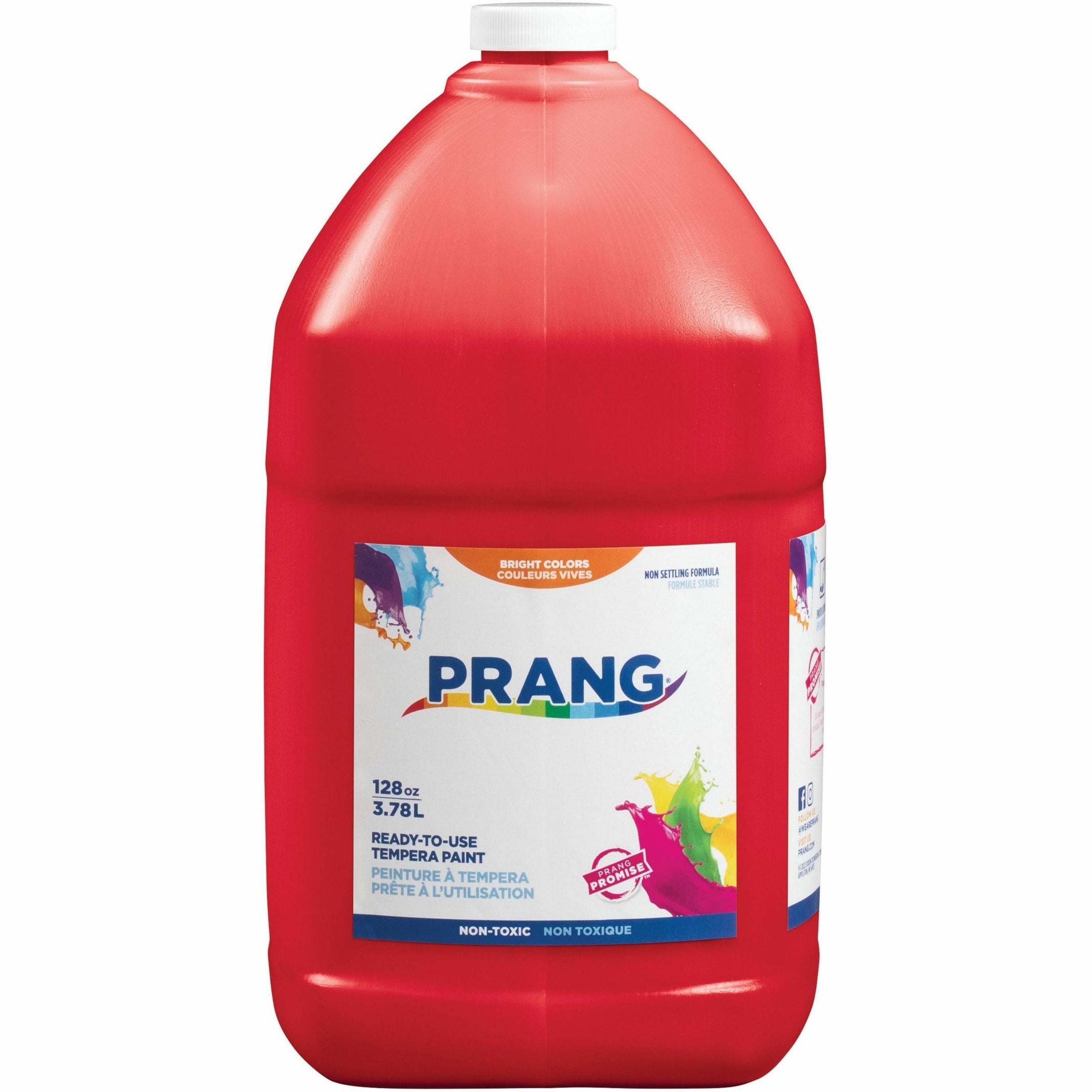 Ready-to-Use Tempera Paint, Red, 1 gal Bottle