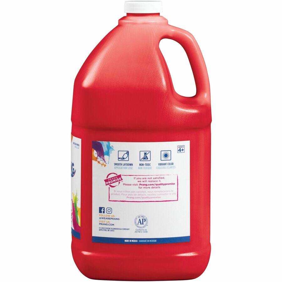 Ready-to-Use Tempera Paint, Red, 1 gal Bottle