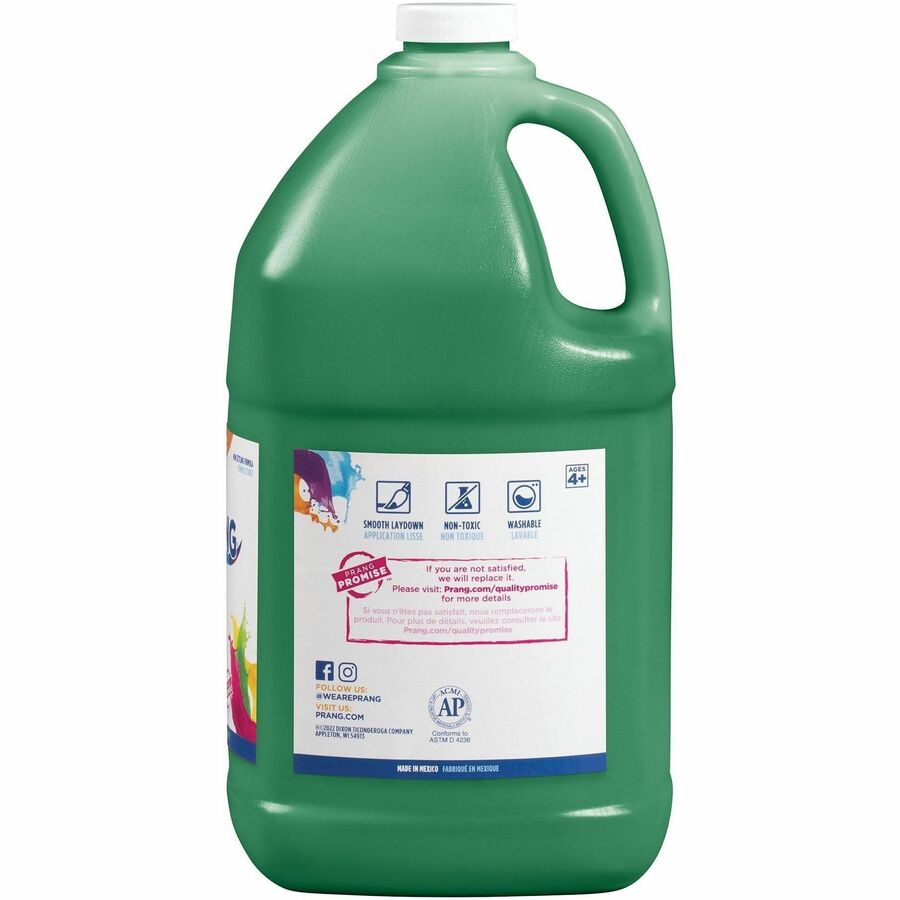 Prang Washable Tempera Paint - 3.78L - Green