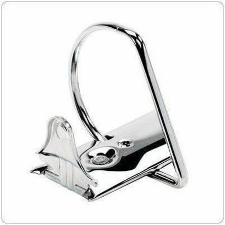 Performer ClearVue Slant-D Ring Binder, 3 Rings, 4" Capacity, 11 x 8.5, Black