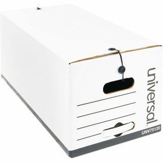 Economical Easy Assembly Storage Files, Letter Files, White, 12/Carton
