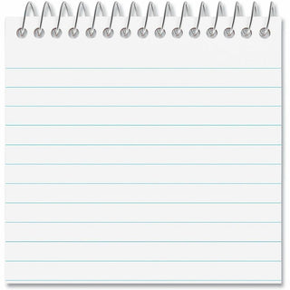 Wirebound Memo Pad with Coil-Lock Wire Binding, Narrow Rule, Orange Cover, 50 White 3 x 5 Sheets, 12/Pack