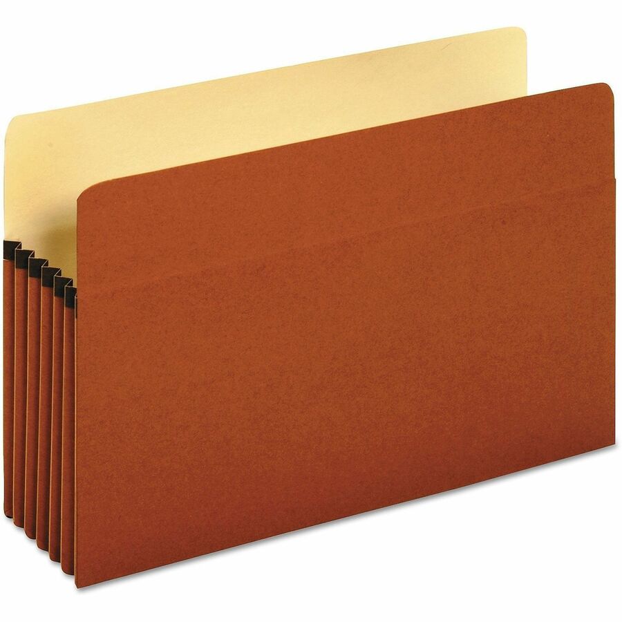 Redrope Expanding File Pockets, 5.25" Expansion, Legal Size, Redrope, 10/Box