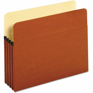 Redrope Expanding File Pockets, 3.5" Expansion, Letter Size, Redrope, 25/Box
