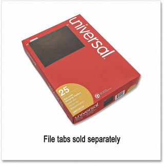 Hanging File Folders, Letter Size, 1/5-Cut Tabs, Standard Green, 25/Box