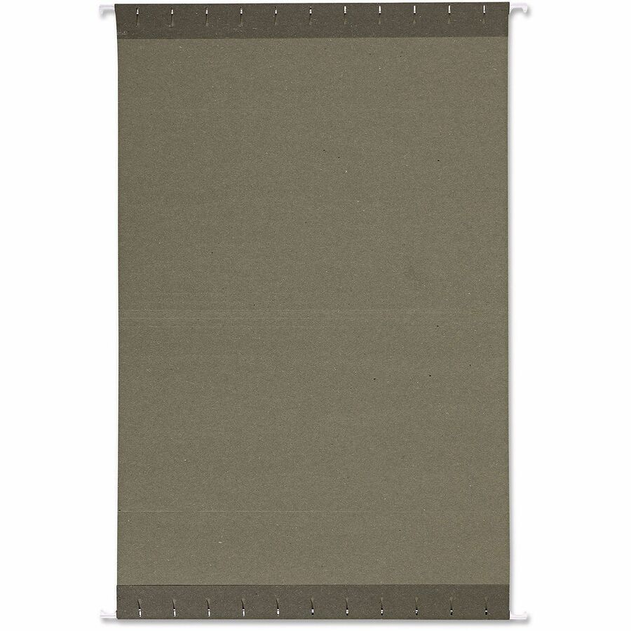 Hanging File Folders, Letter Size, 1/3-Cut Tabs, Standard Green, 25/Box