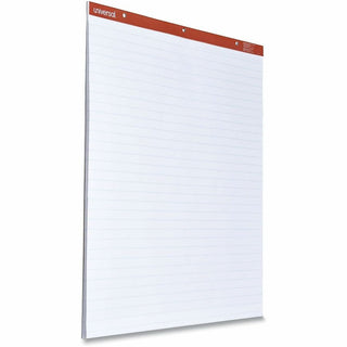 Easel Pads/Flip Charts, Presentation Format (1" Rule), 27 x 34, White, 50 Sheets, 2/Carton