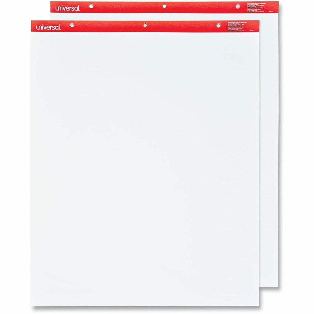 Easel Pads/Flip Charts, Unruled, 27 x 34, White, 50 Sheets, 2/Carton