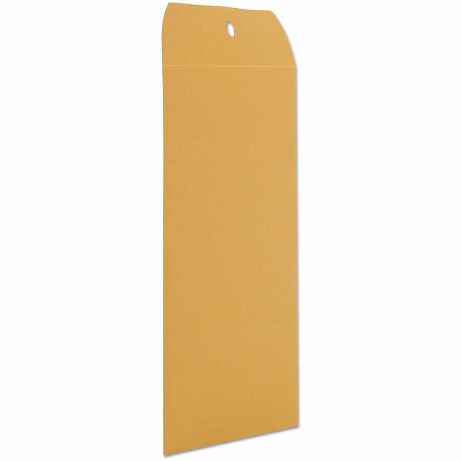 Kraft Clasp Envelope, #55, Square Flap, Clasp/Gummed Closure, 6 x 9, Brown Kraft, 100/Box