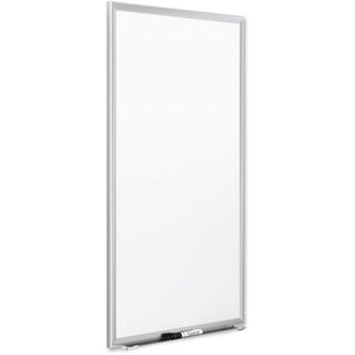 Classic Series Porcelain Magnetic Dry Erase Board, 60 x 36, White Surface, Silver Aluminum Frame