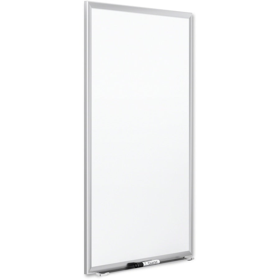Classic Series Porcelain Magnetic Dry Erase Board, 60 x 36, White Surface, Silver Aluminum Frame