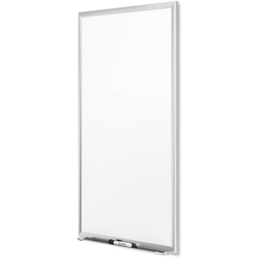Classic Series Porcelain Magnetic Dry Erase Board, 60 x 36, White Surface, Silver Aluminum Frame