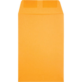 Catalog Envelope, 28 lb Bond Weight Kraft, #1, Square Flap, Gummed Closure, 6 x 9, Brown Kraft, 500/Box