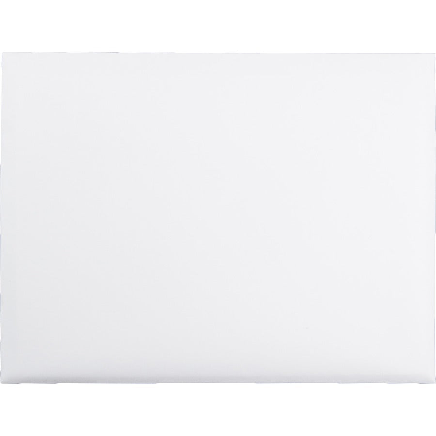 Open-Side Booklet Envelope, #10 1/2, Hub Flap, Gummed Closure, 9 x 12, White, 100/Box