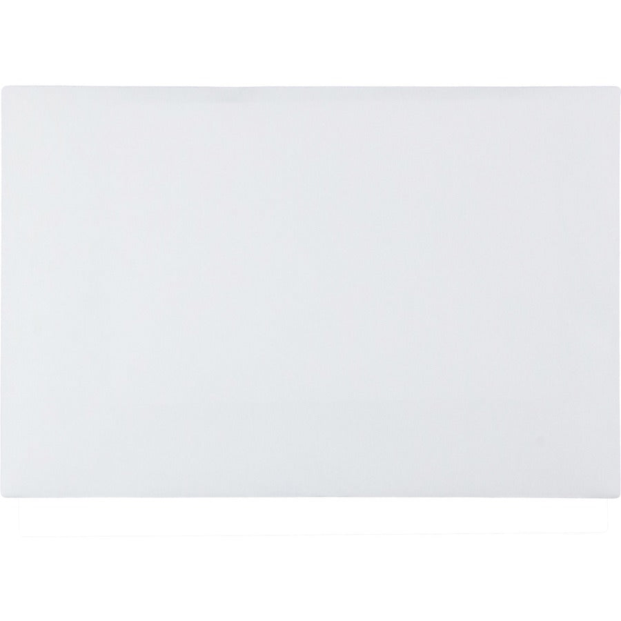 Open-Side Booklet Envelope, #6 1/2, Hub Flap, Gummed Closure, 6 x 9, White, 500/Box