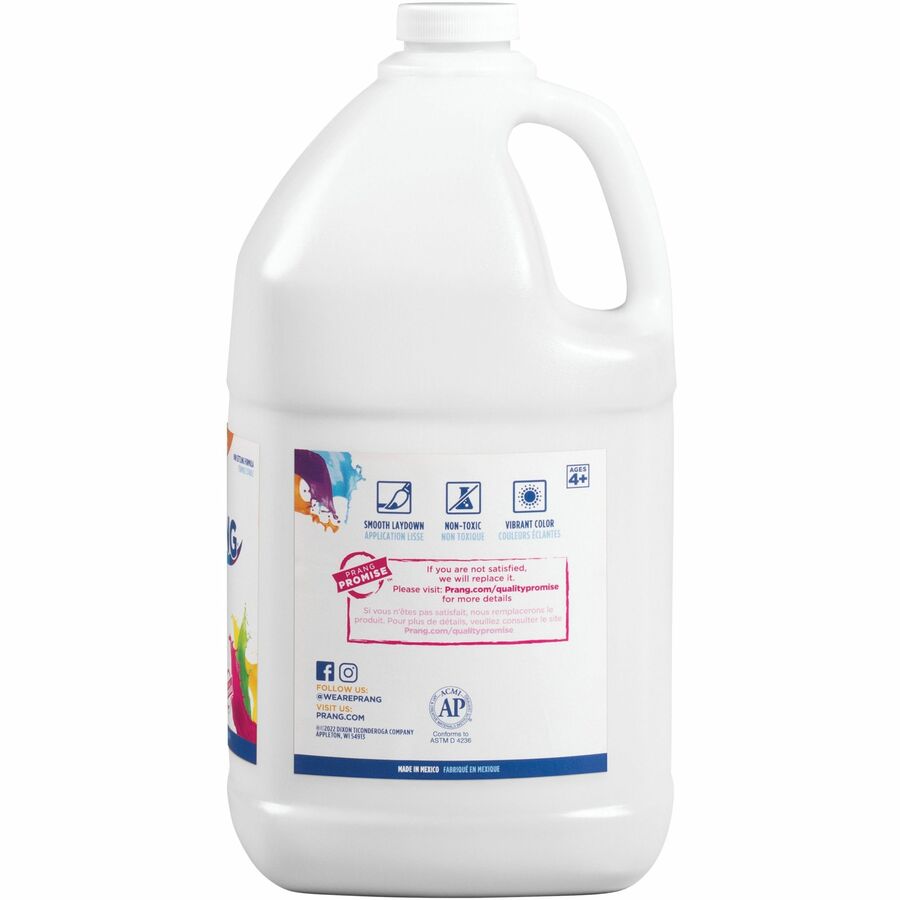 Ready-to-Use Tempera Paint, White, 1 gal Bottle
